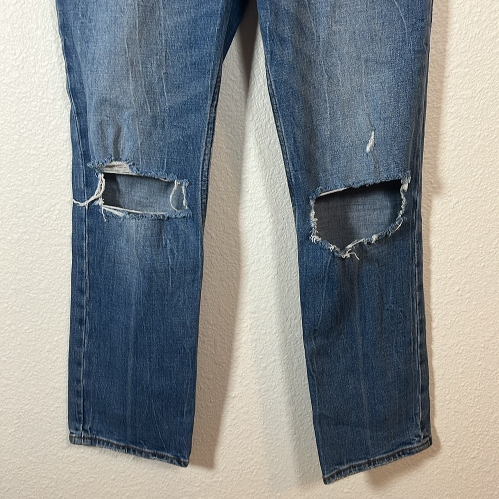Abercrombie & Fitch Curve Love Ankle Straight Ultra High Rise size 26/2Regular - Picture 4 of 7